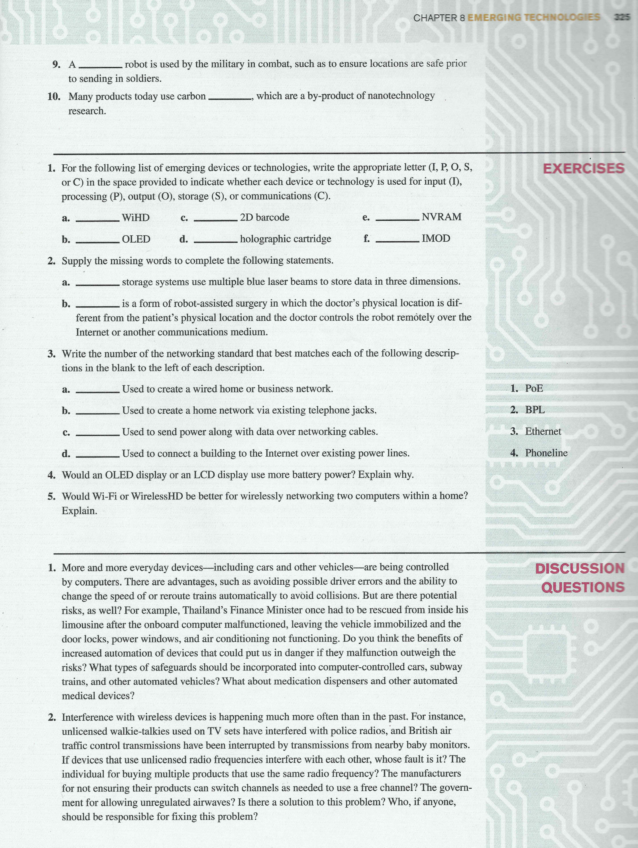 worksheet Balancing Act Worksheet Answer Key tech literacy information technology of falcon high school chapter 6 worksheet page 2